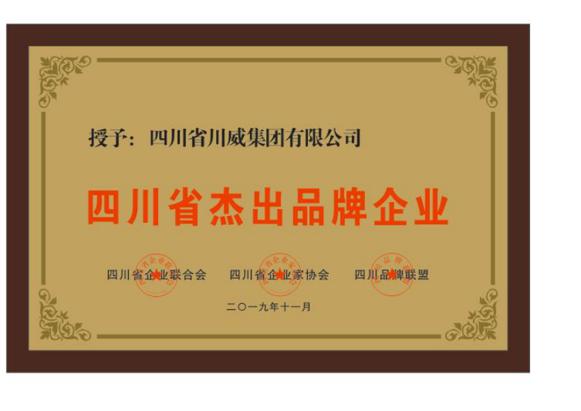 集團(tuán)公司、川威大學(xué)分別榮獲“四川杰出品牌企業(yè)”、“最具成長性企業(yè)大學(xué)”(圖2)