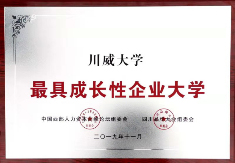集團(tuán)公司、川威大學(xué)分別榮獲“四川杰出品牌企業(yè)”、“最具成長性企業(yè)大學(xué)”(圖3)