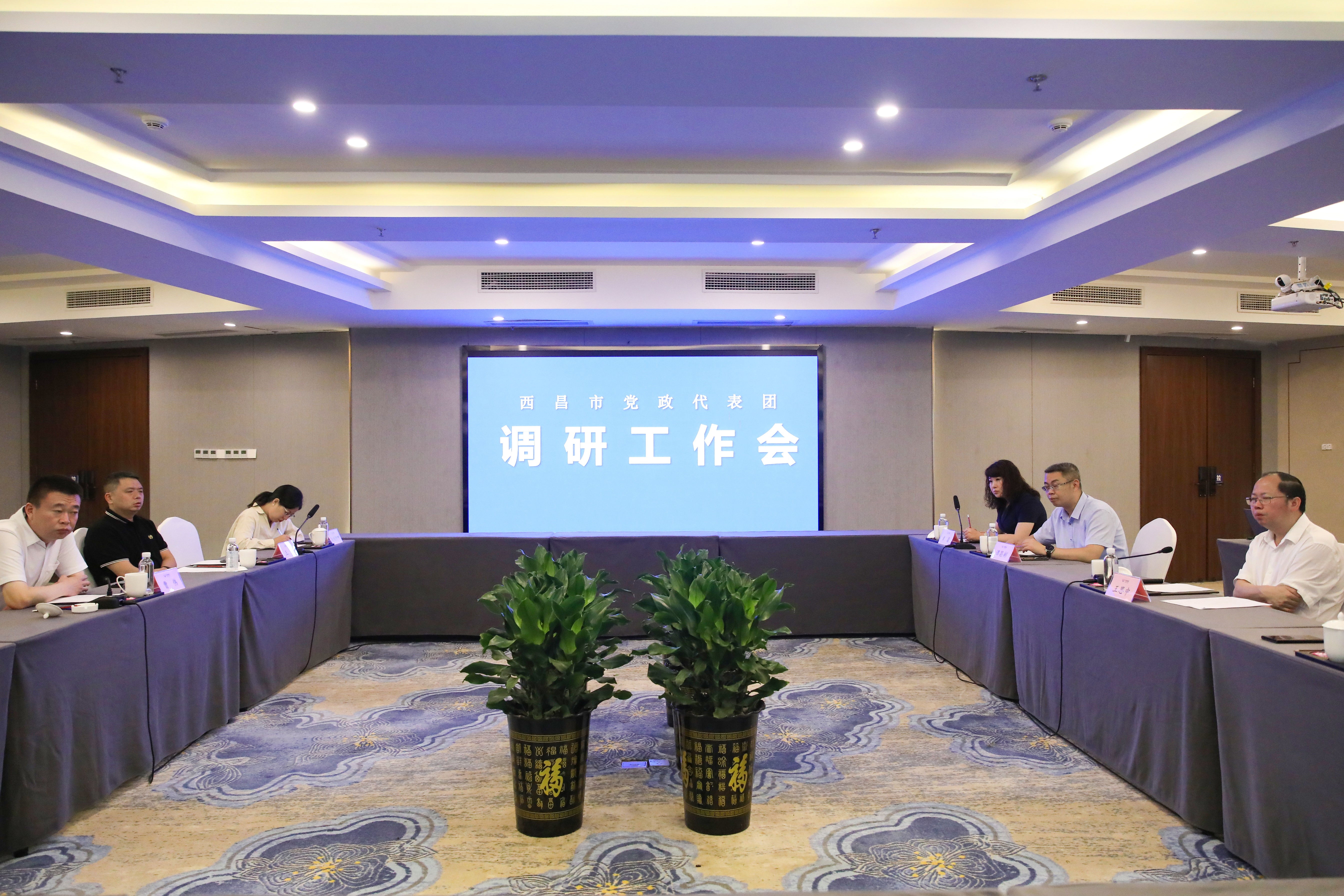 西昌市黨政代表團一行來訪川威連界基地考察調研(圖5)