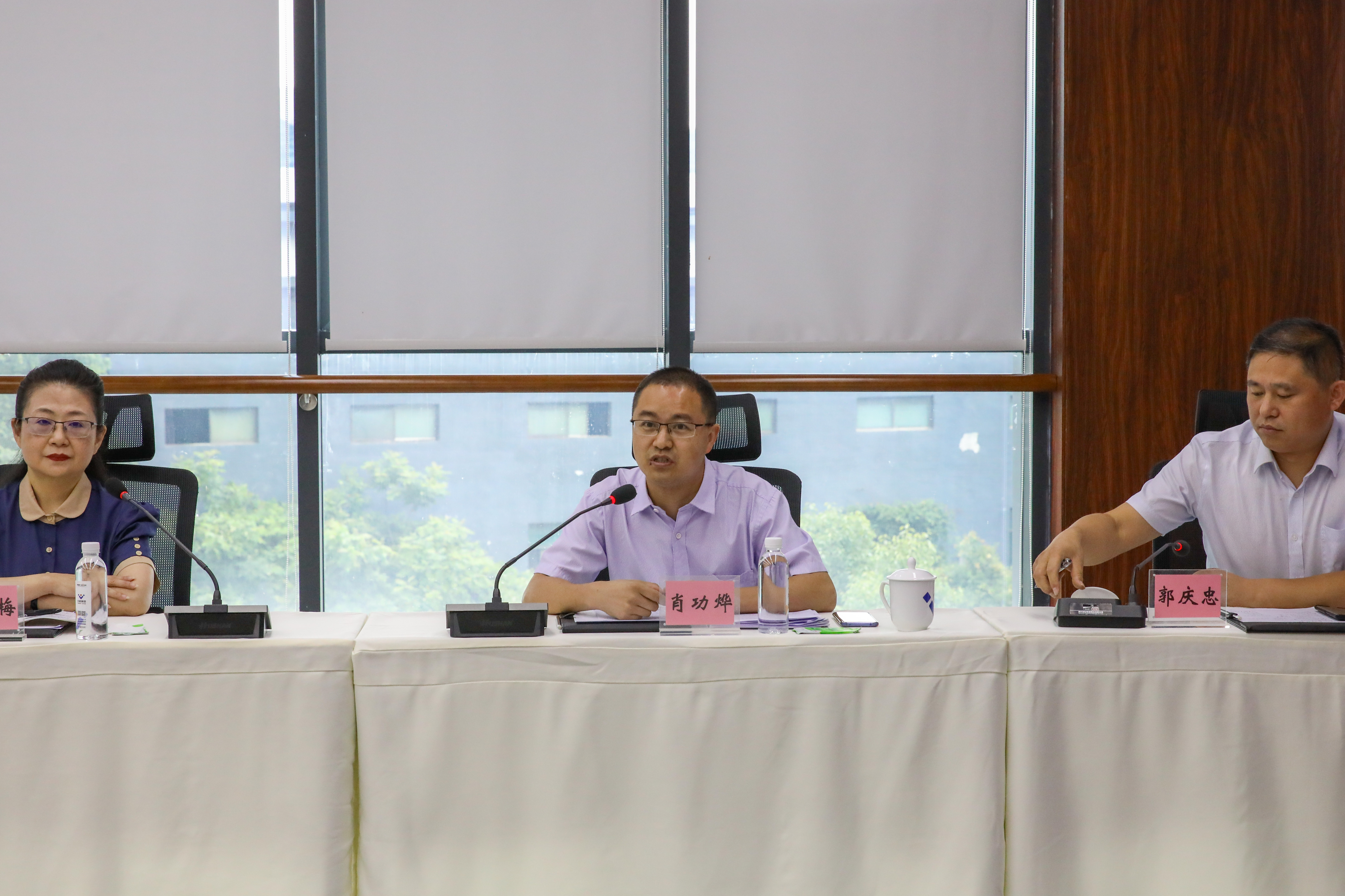 省職鑒中心副主任肖功燁一行到川威調研(圖5)